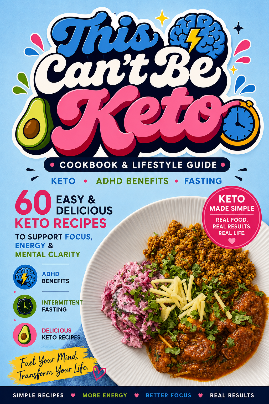 This Can't Be Keto cookbook front cover